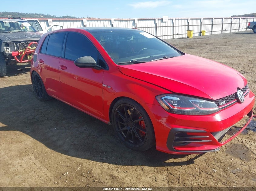 2018 VOLKSWAGEN GOLF GTI 2.0T AUTOBAHN/2.0T S/2.0T SE | 3VW447AU3JM252143 | UPCARS