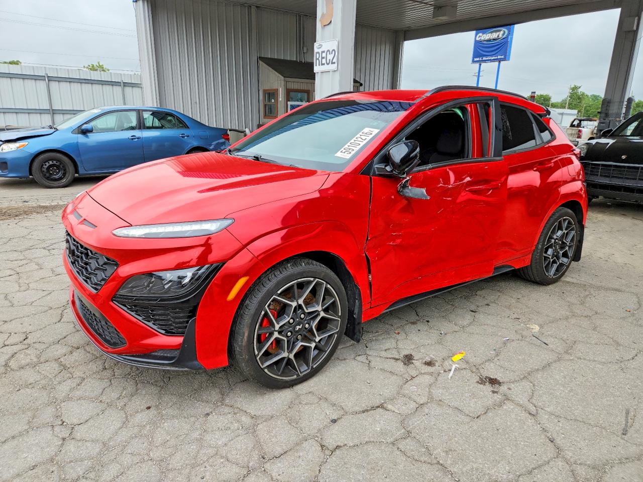 2022 HYUNDAI KONA BASE | KM8KH3AC6NU004951 | UPCARS