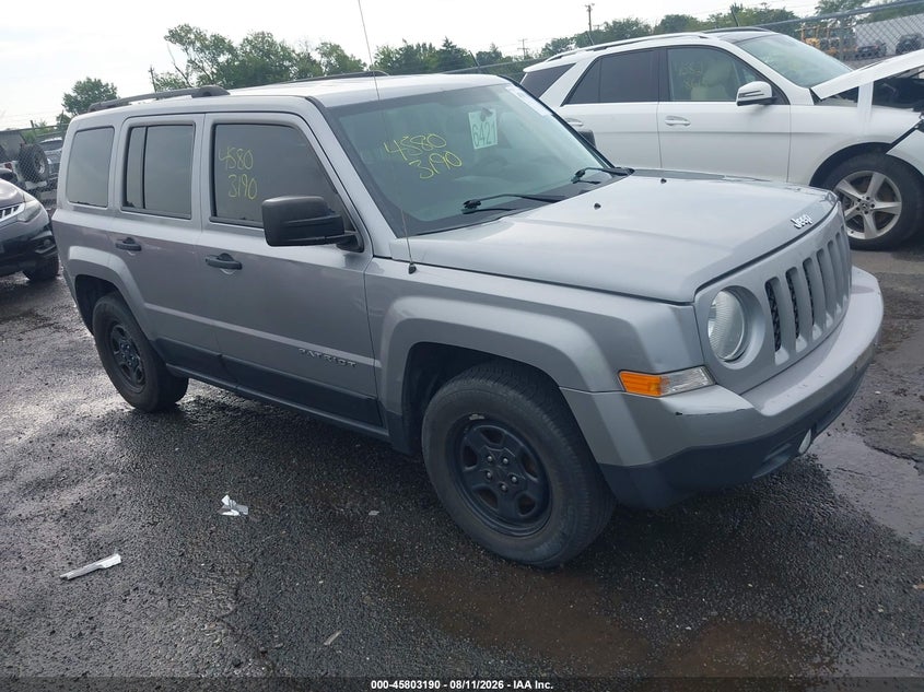 2016 JEEP PATRIOT SPORT | 1C4NJPBA2GD528708 | UPCARS