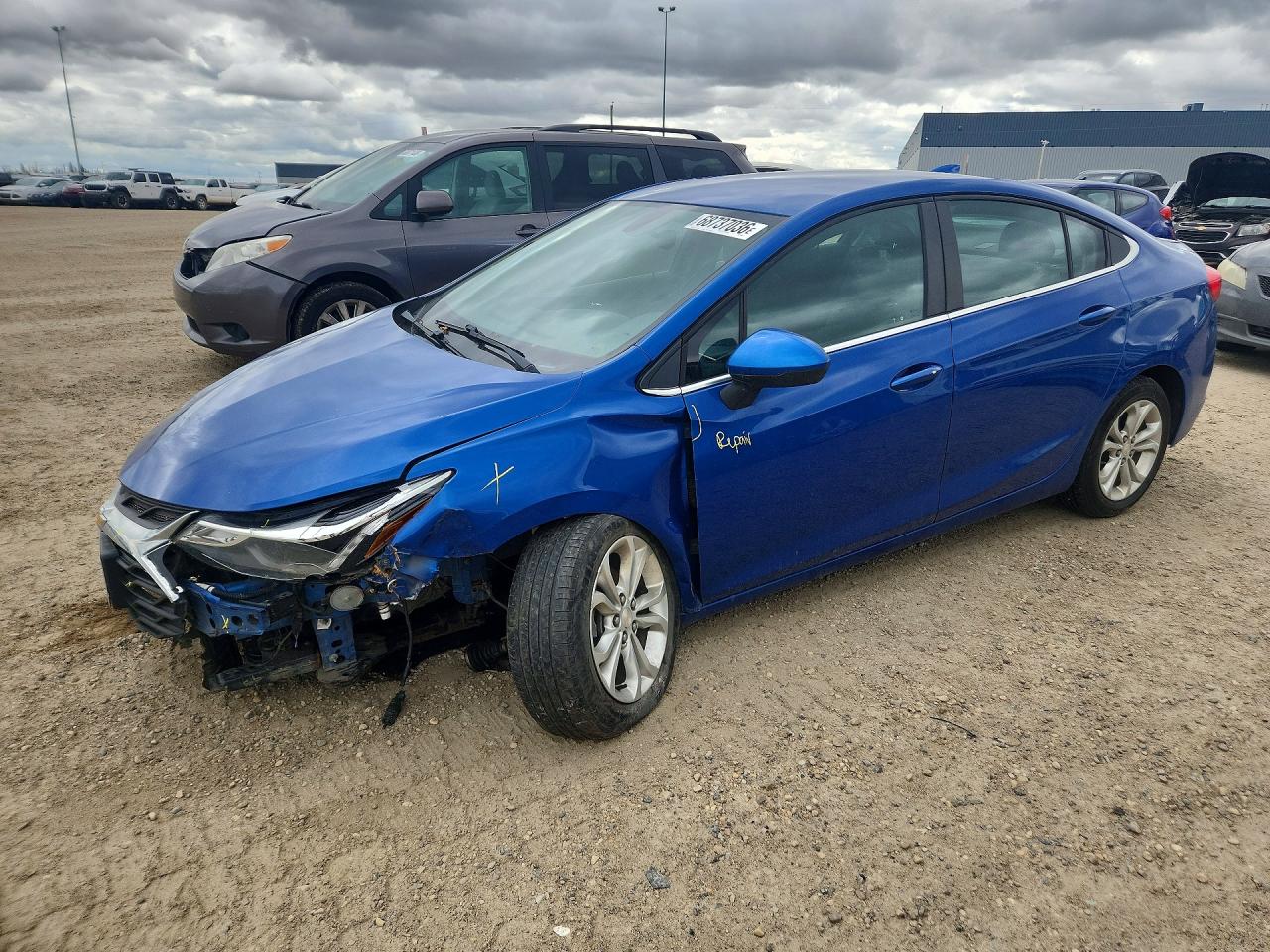 2019 CHEVROLET CRUZE LT | 1G1BE5SM7K7138015 | UPCARS