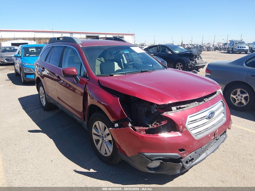 2017 SUBARU OUTBACK 2.5I PREMIUM | 4S4BSACCXH3347923 | UPCARS
