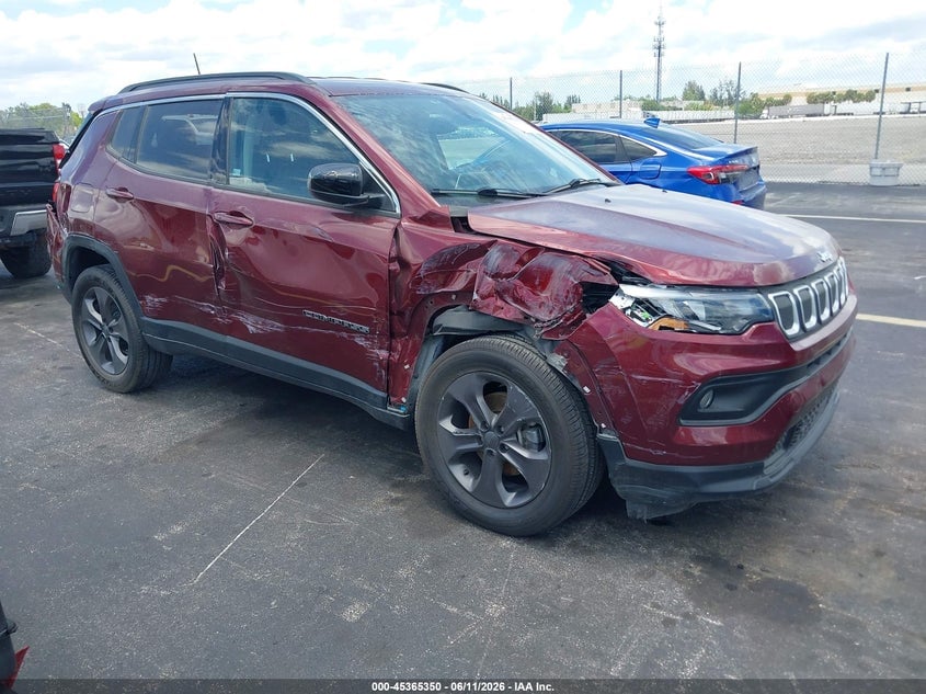 2022 JEEP COMPASS LATITUDE LUX 4X4 | 3C4NJDFB0NT126467 | UPCARS
