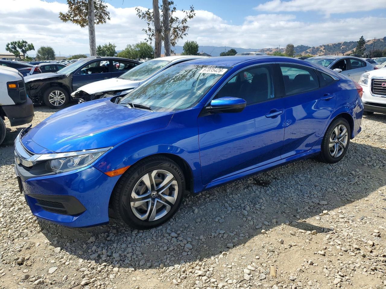 2016 HONDA CIVIC LX | 19XFC2F58GE205454 | UPCARS