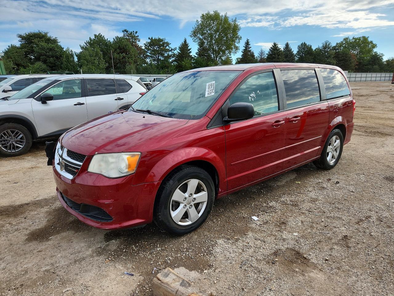2014 DODGE CARAVAN SE | 2C4RDGBG9ER230843 | UPCARS