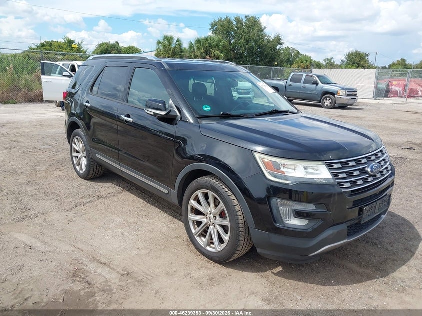2017 FORD EXPLORER LIMITED | 1FM5K8FH1HGB25695 | UPCARS
