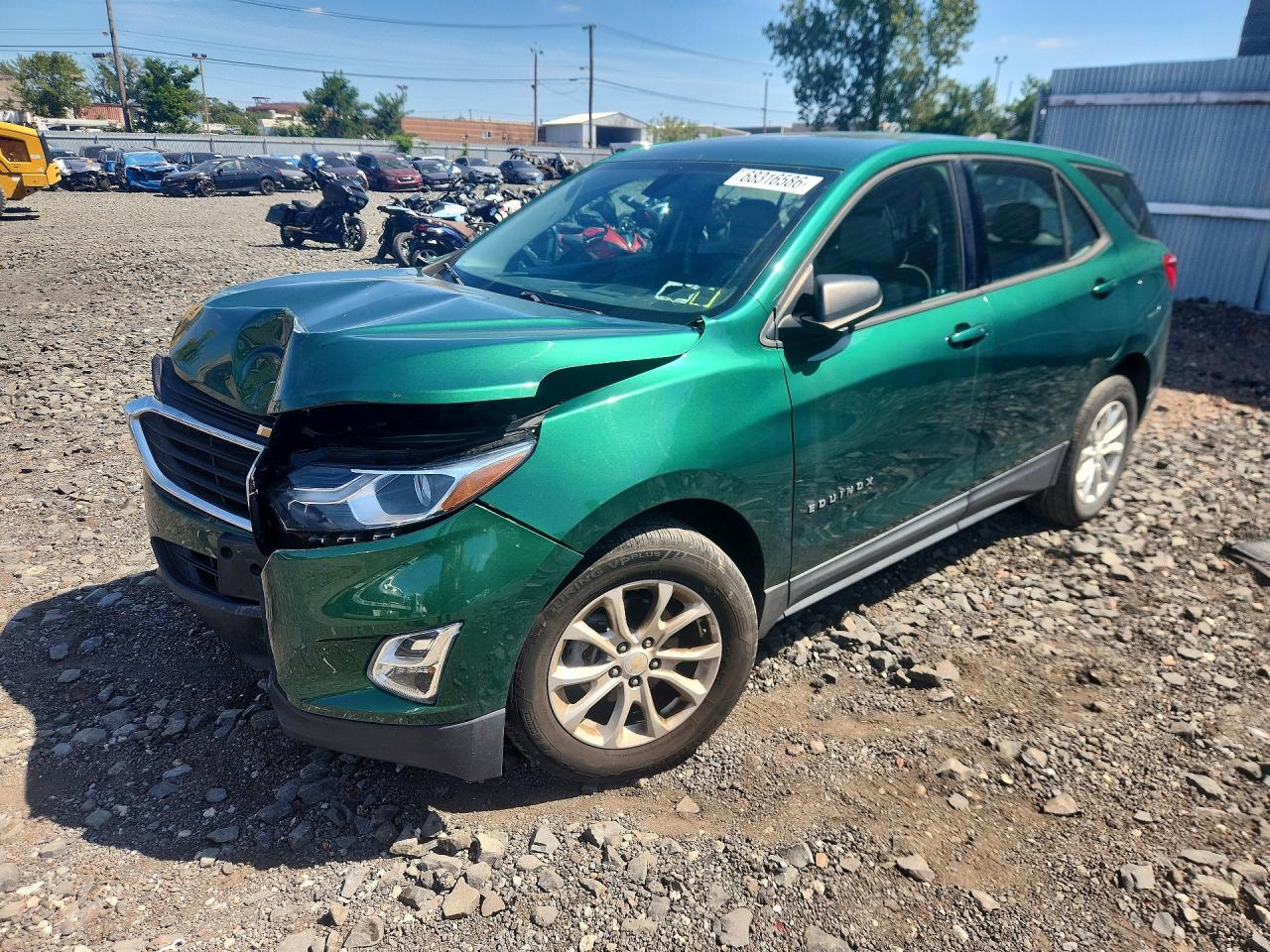 2018 CHEVROLET EQUINOX LS | 2GNAXREV5J6166944 | UPCARS