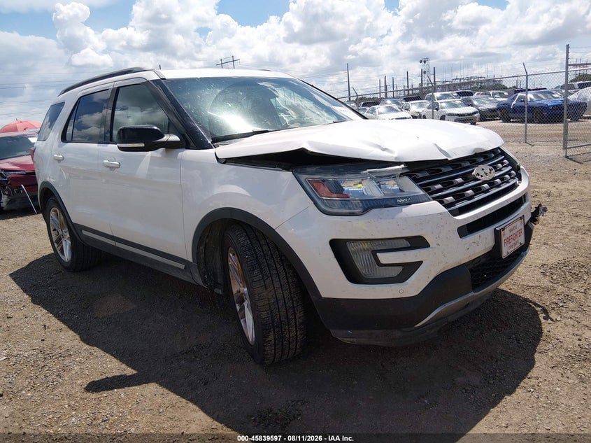 2017 FORD EXPLORER XLT | 1FM5K7D85HGB37751 | UPCARS