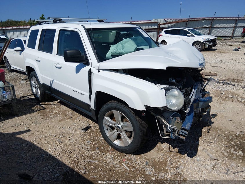 2013 JEEP PATRIOT LIMITED | 1C4NJPCBXDD184581 | UPCARS