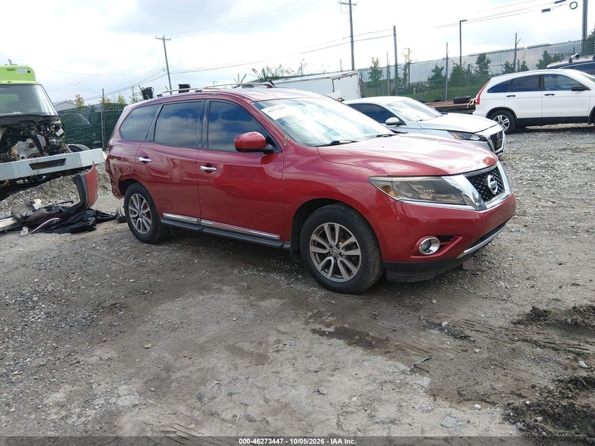 2015 NISSAN PATHFINDER SL | 5N1AR2MM3FC648972 | UPCARS