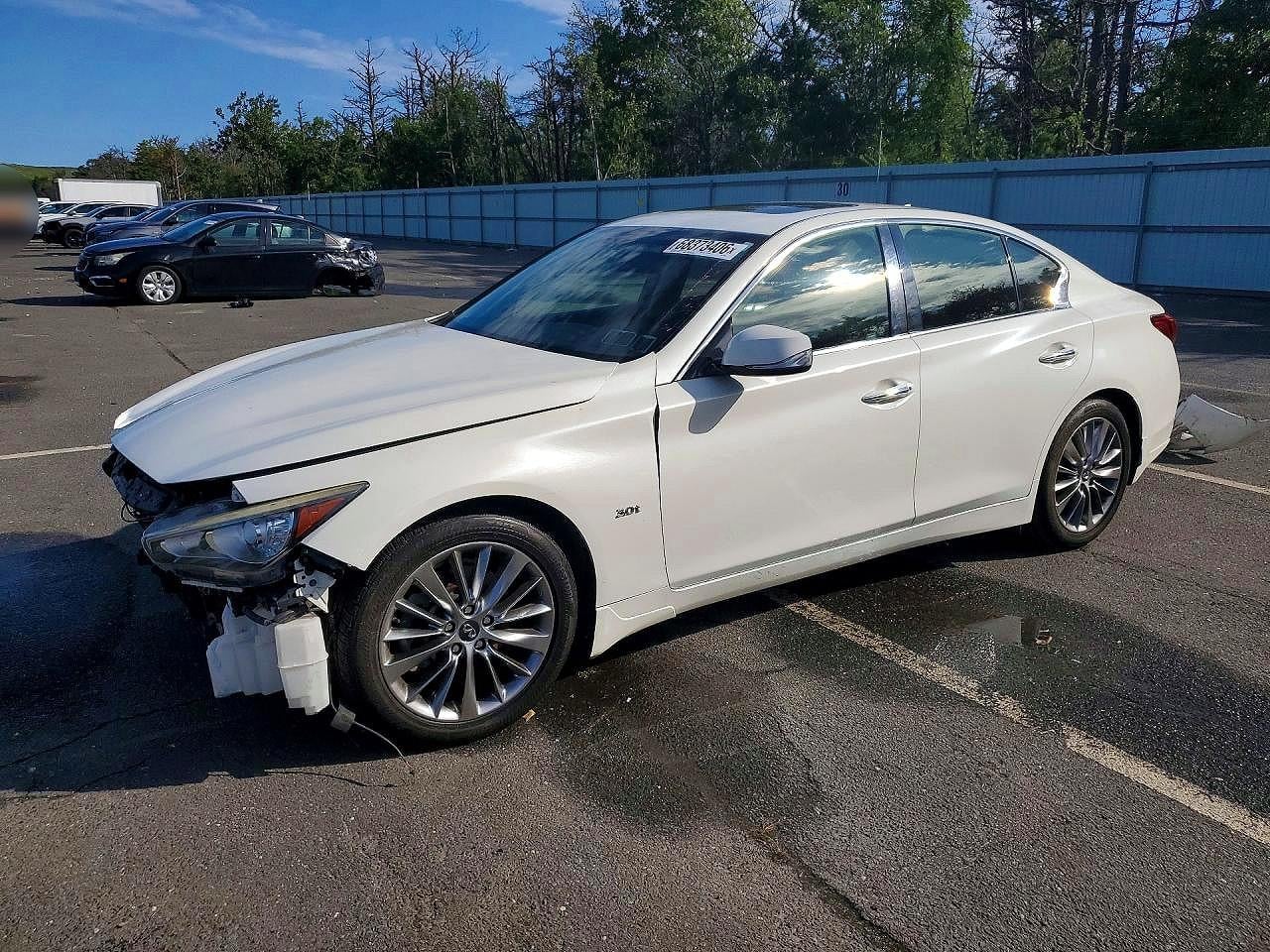 2018 INFINITI Q50 3.0T LUXE | JN1EV7AR5JM443934 | UPCARS