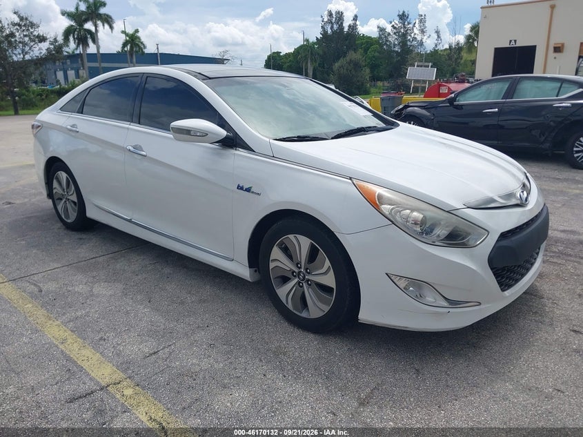 2014 HYUNDAI SONATA HYBRID LIMITED | KMHEC4A49EA116011 | UPCARS