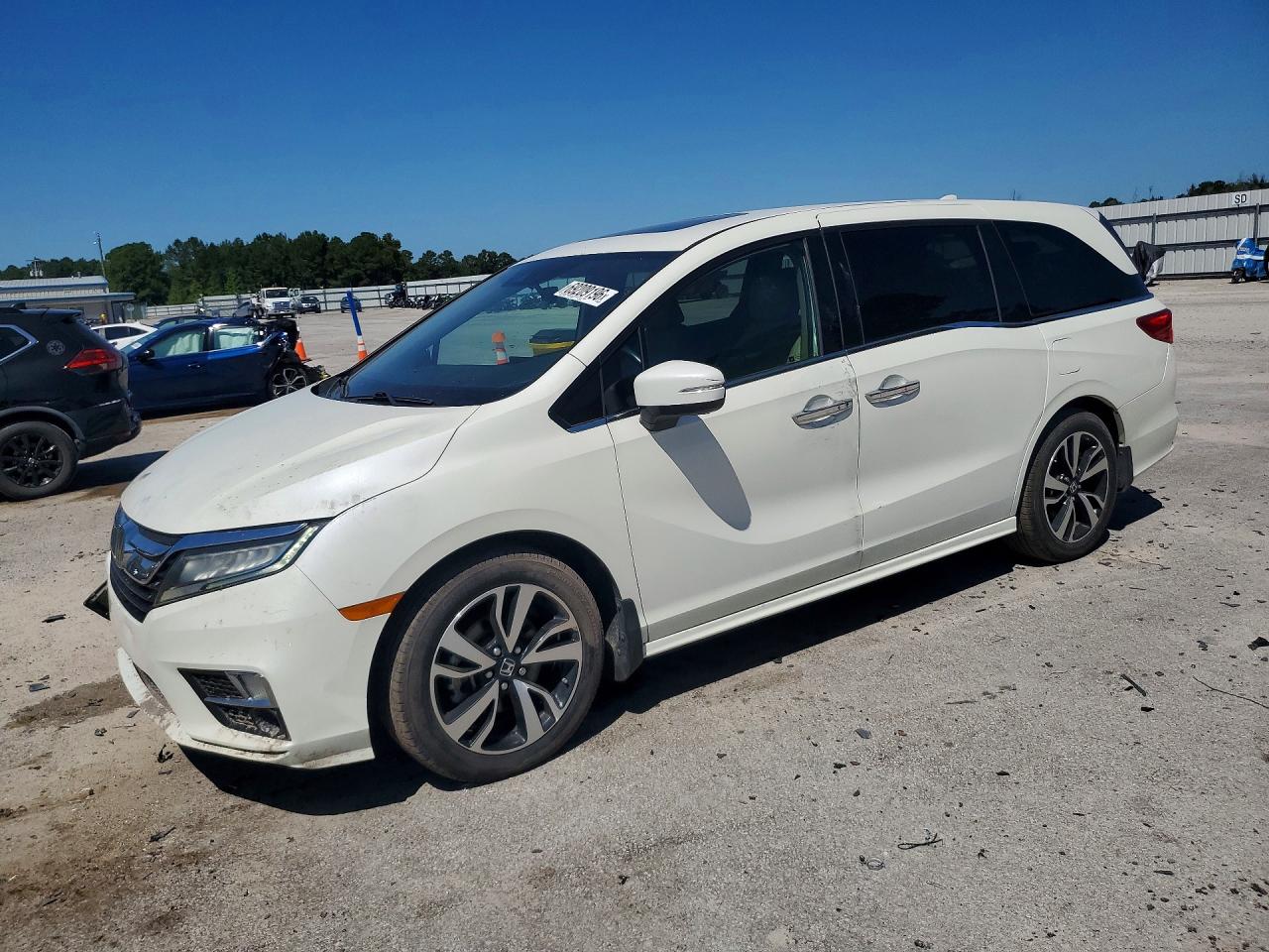 2018 HONDA ODYSSEY ELITE | 5FNRL6H95JB034734 | UPCARS