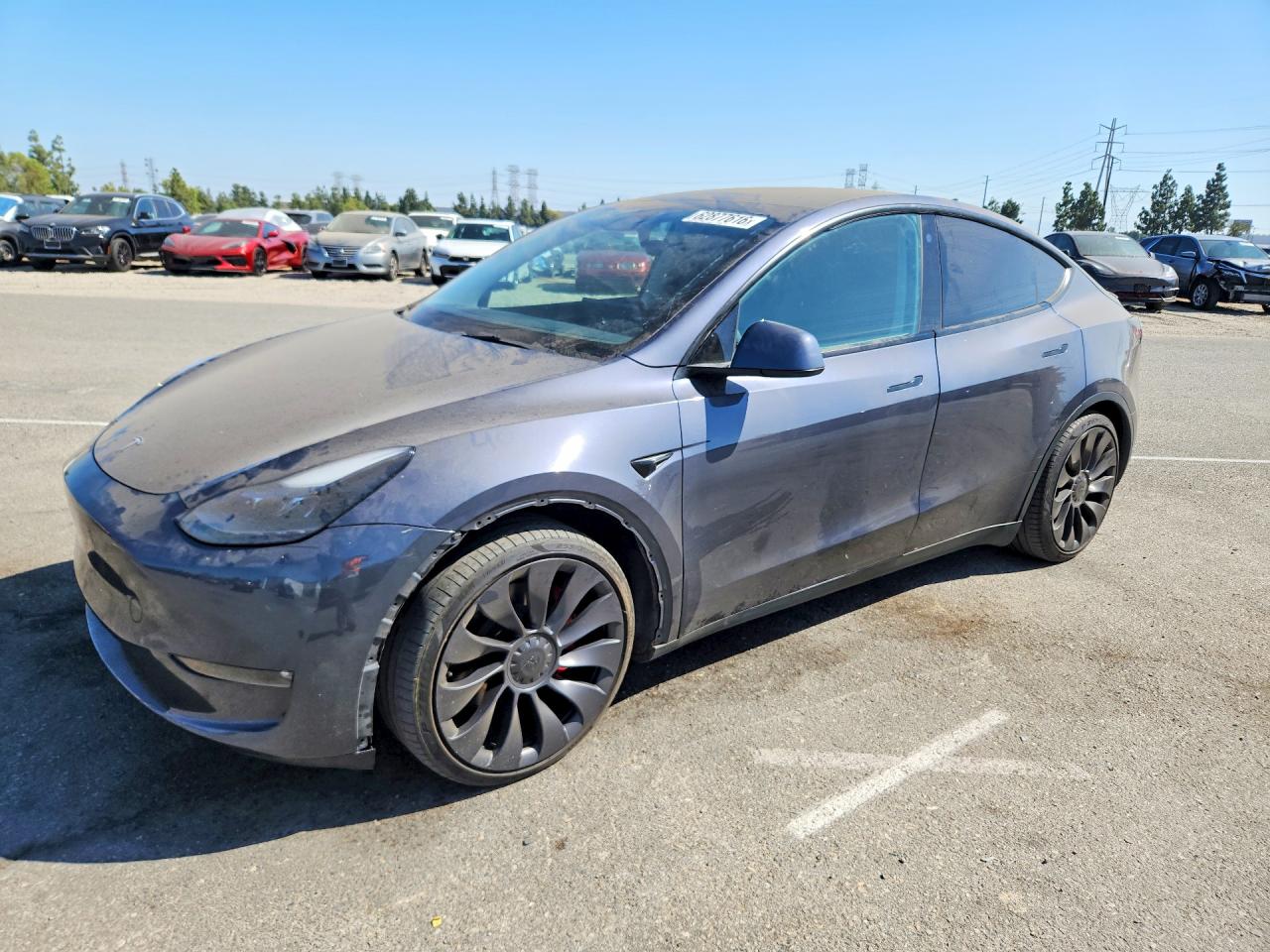 2023 TESLA MODEL Y | 7SAYGDEF1PF761847 | UPCARS