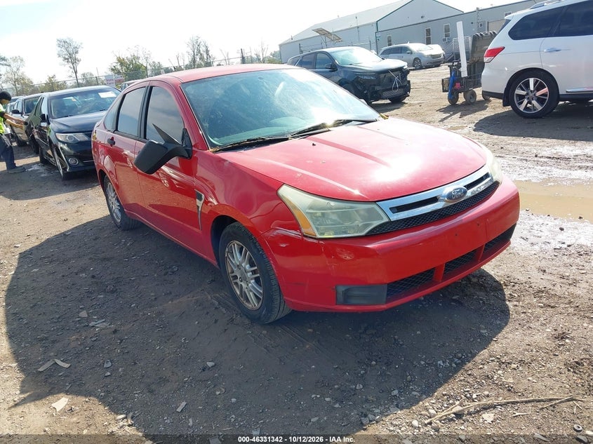 2008 FORD FOCU SE/SES | 1FAHP35N78W171086 | UPCARS