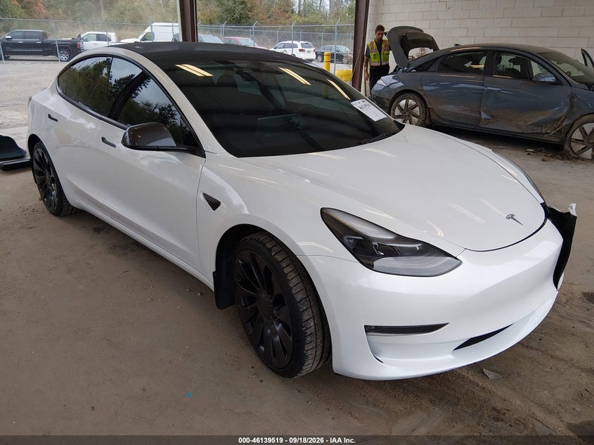 2023 TESLA MODEL 3 PERFORMANCE DUAL MOTOR ALL-WHEEL DRIVE | 5YJ3E1ECXPF699818 | UPCARS