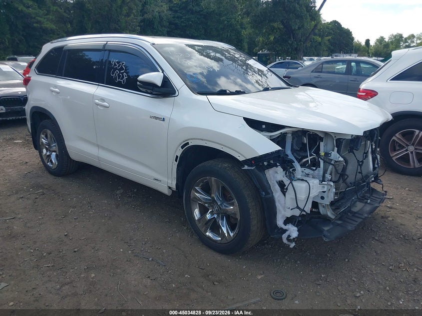 2019 TOYOTA HIGHLANDER HYBRID LIMITED PLATINUM | 5TDDGRFH4KS075945 | UPCARS