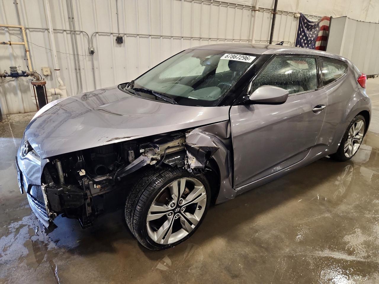 2012 HYUNDAI VELOSTER BASE | KMHTC6AD8CU053451 | UPCARS