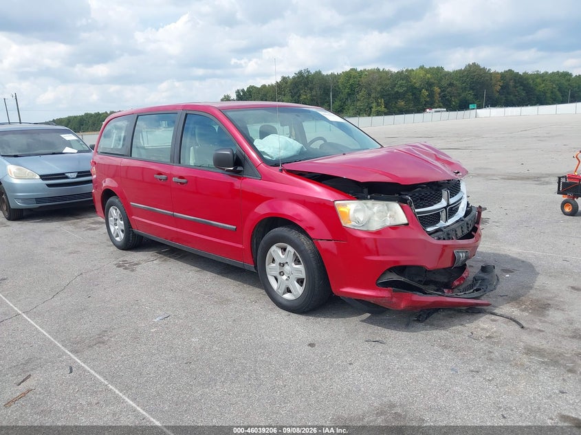 2013 DODGE GRAND CARAVAN AMERICAN VALUE PKG | 2C4RDGBG3DR505024 | UPCARS