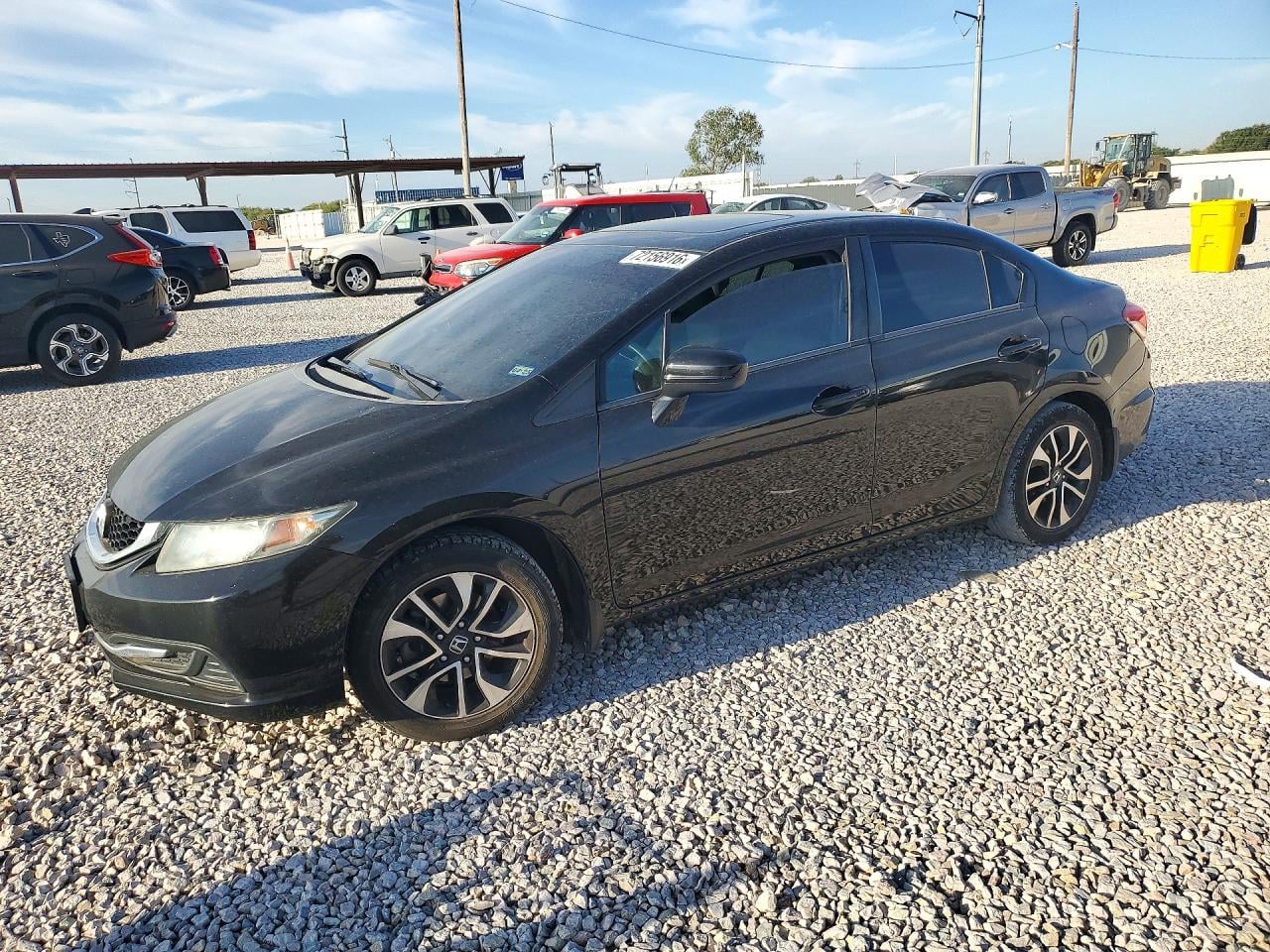 2015 HONDA CIVIC EX | 2HGFB2F8XFH564242 | UPCARS