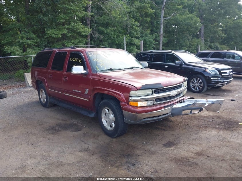 2002 CHEVROLET SUBURBAN 1500 LT | 1GNFK16Z02J161811 | UPCARS