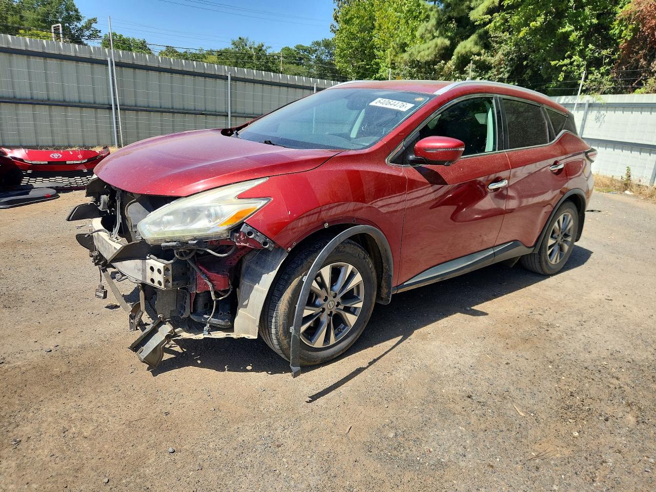 2016 NISSAN MURANO SL | 5N1AZ2MG4GN152188 | UPCARS