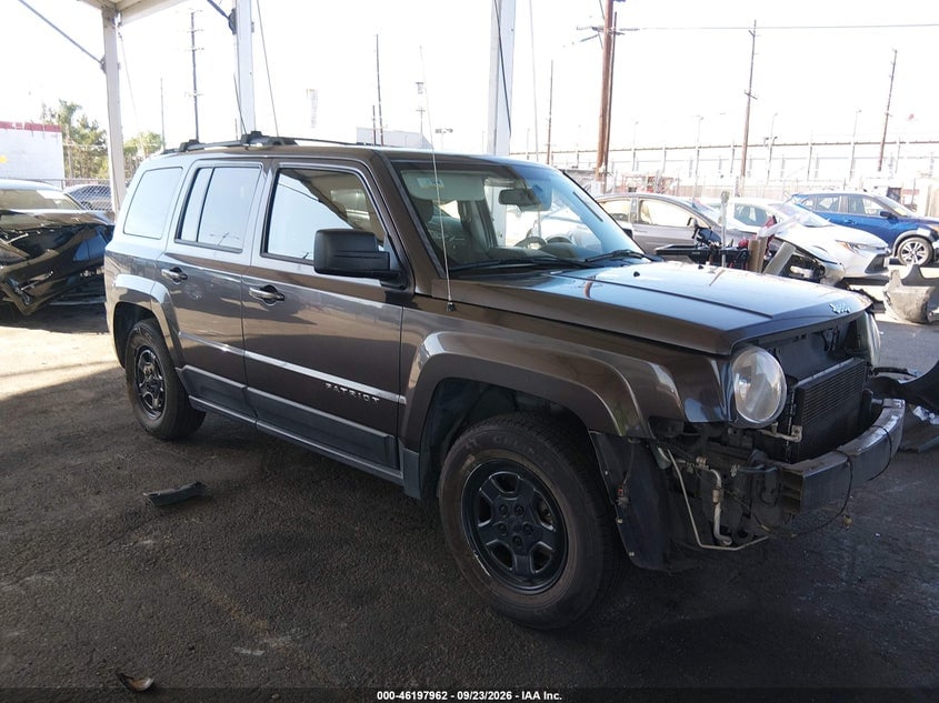 2016 JEEP PATRIOT SPORT | 1C4NJPBB5GD537315 | UPCARS