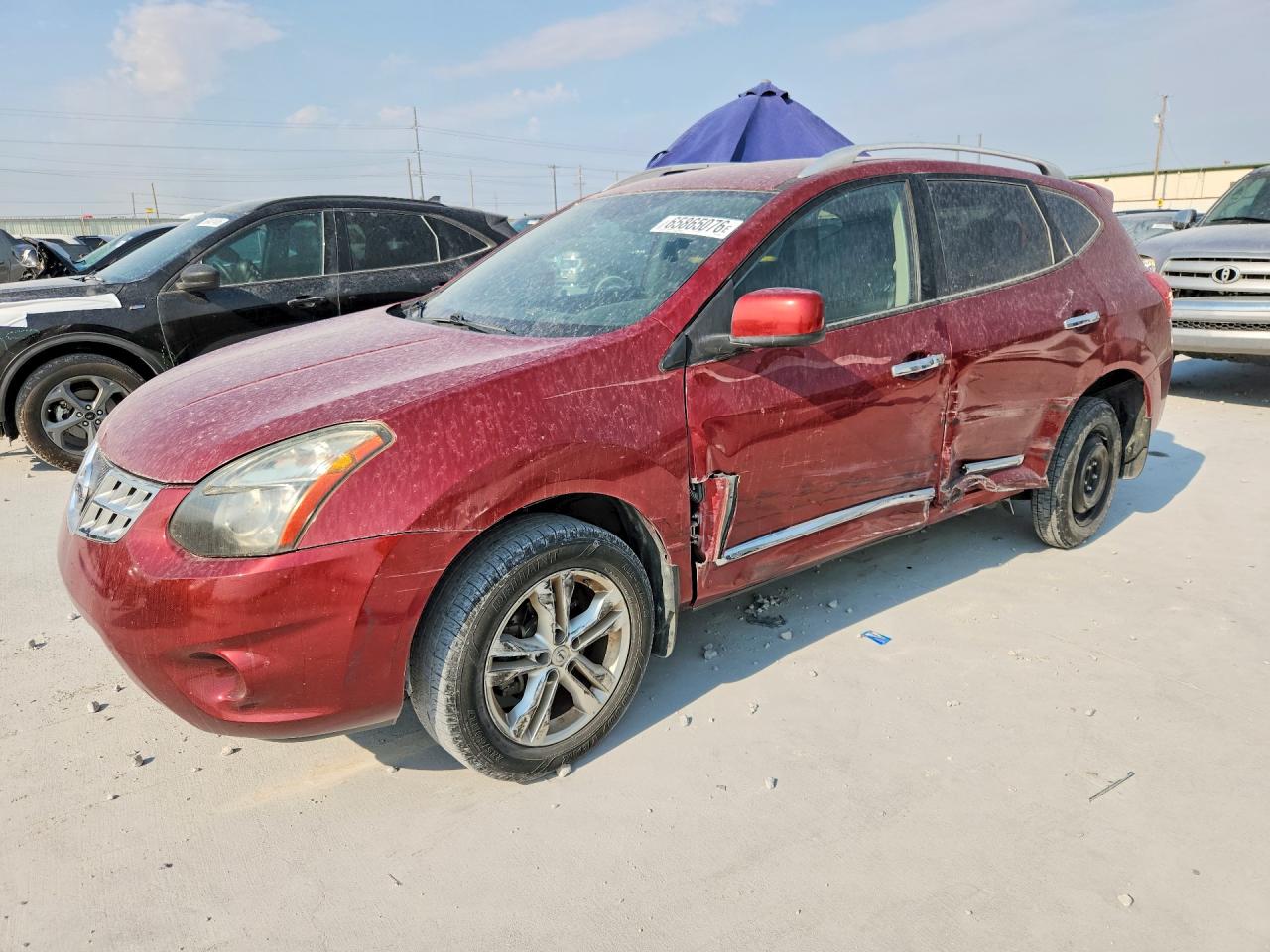 2013 NISSAN ROGUE S | JN8AS5MT0DW544408 | UPCARS
