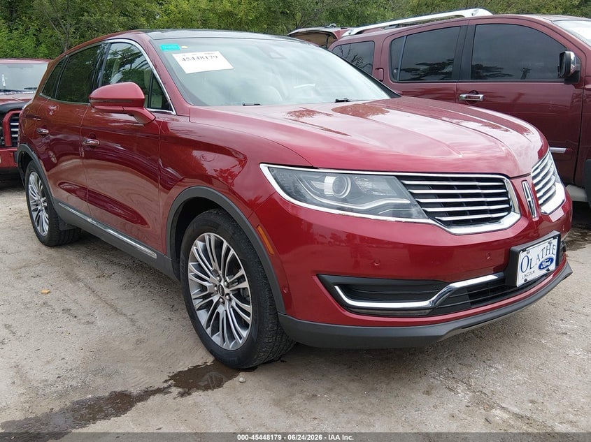 2016 LINCOLN MKX RESERVE | 2LMTJ8LR1GBL58462 | UPCARS