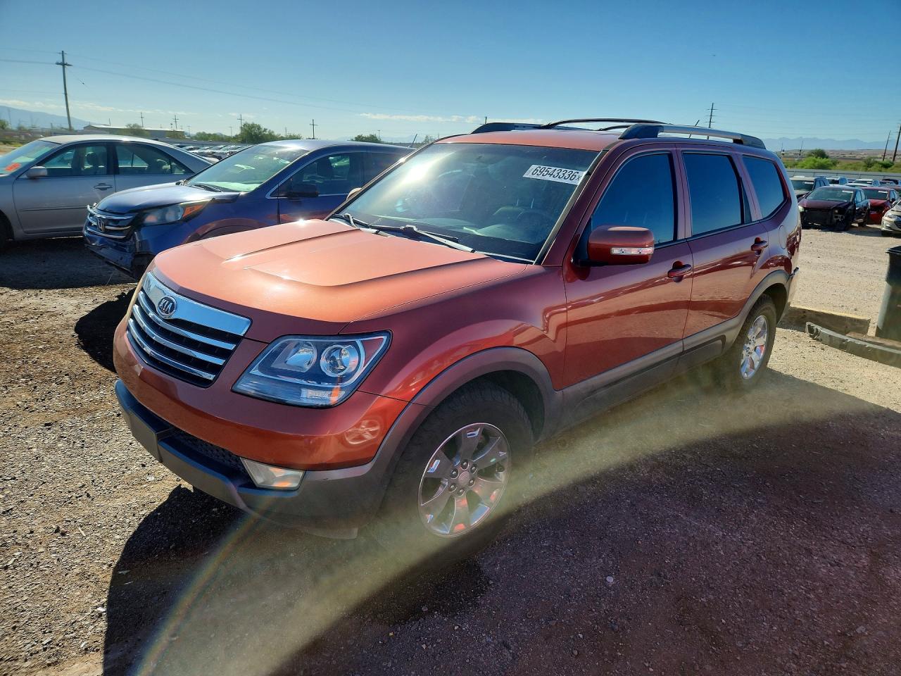 2009 KIA BORREGO LX | KNDJJ741085008630 | UPCARS