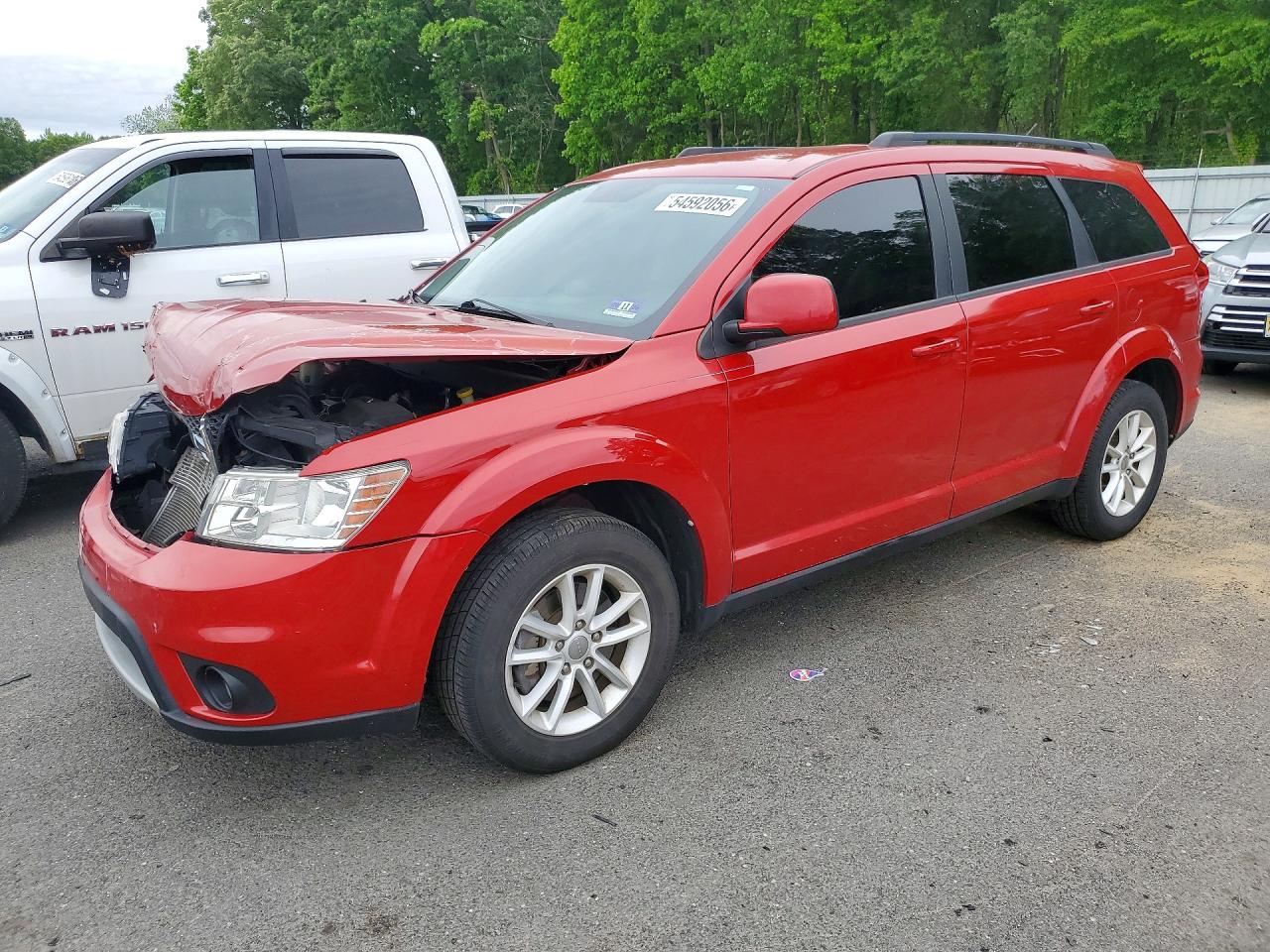 2016 DODGE JOURNEY SXT | 3C4PDCBB4GT120447 | UPCARS