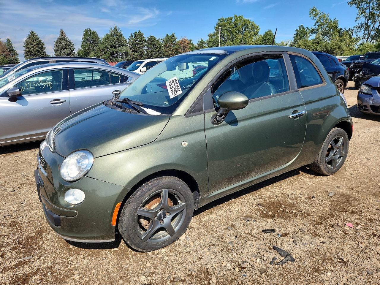 2013 FIAT 500 POP | 3C3CFFAR9DT532954 | UPCARS