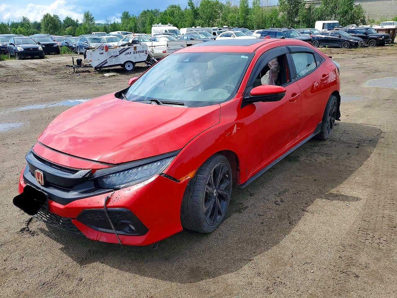 2017 HONDA CIVIC SPORT TOURING | SHHFK7G96HU308531 | UPCARS