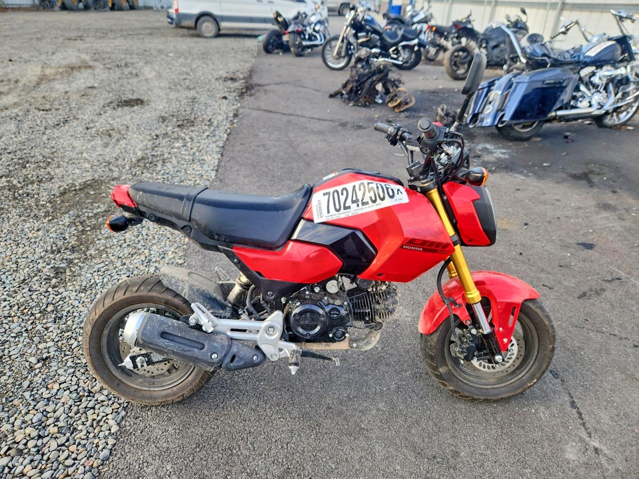 2025 HONDA GROM 125 | MLHJC9219S5301620 | UPCARS