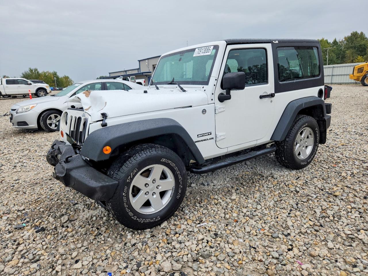 2012 JEEP WRANGLER SPORT | 1C4AJWAGXCL285048 | UPCARS