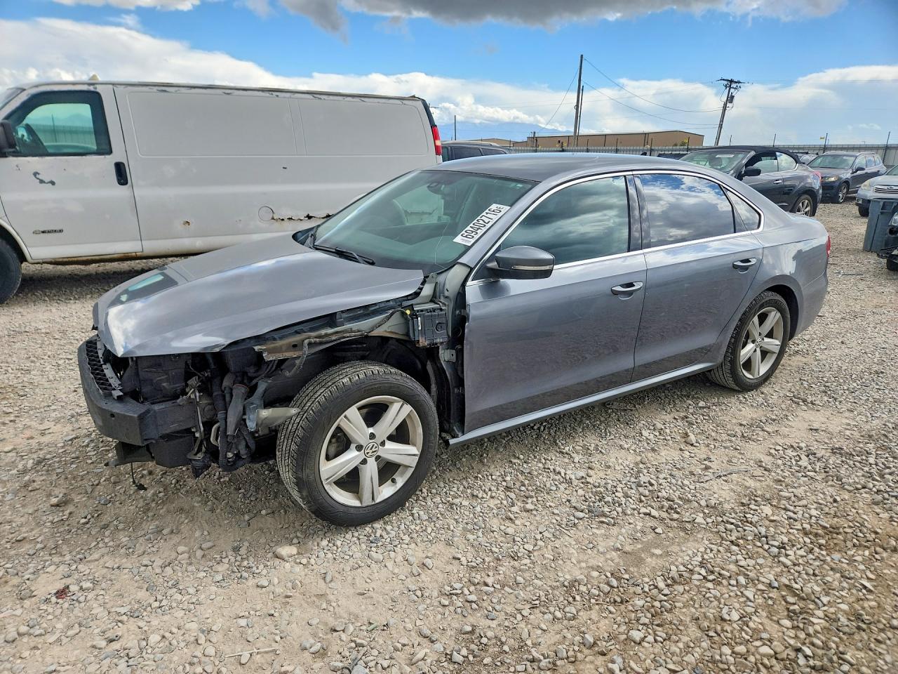 2014 VOLKSWAGEN PASSAT S | 1VWAT7A35EC021460 | UPCARS
