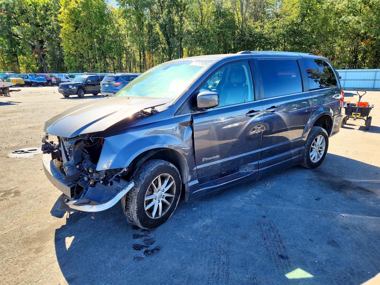 2019 DODGE CARAVAN SXT | 2C4RDGCGXKR744209 | UPCARS
