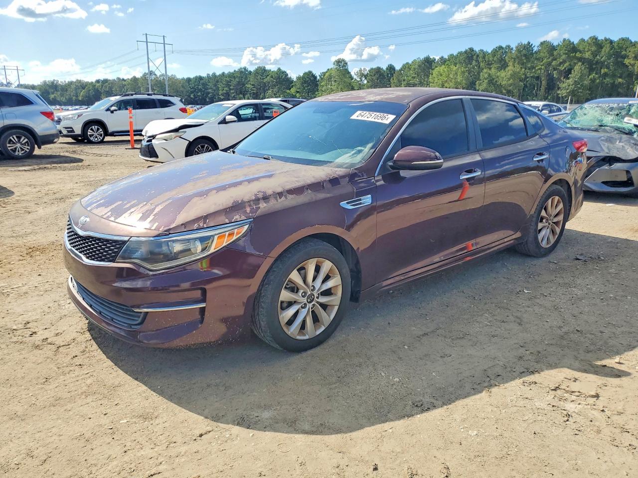 2016 KIA OPTIMA LX | 5XXGT4L32GG026594 | UPCARS