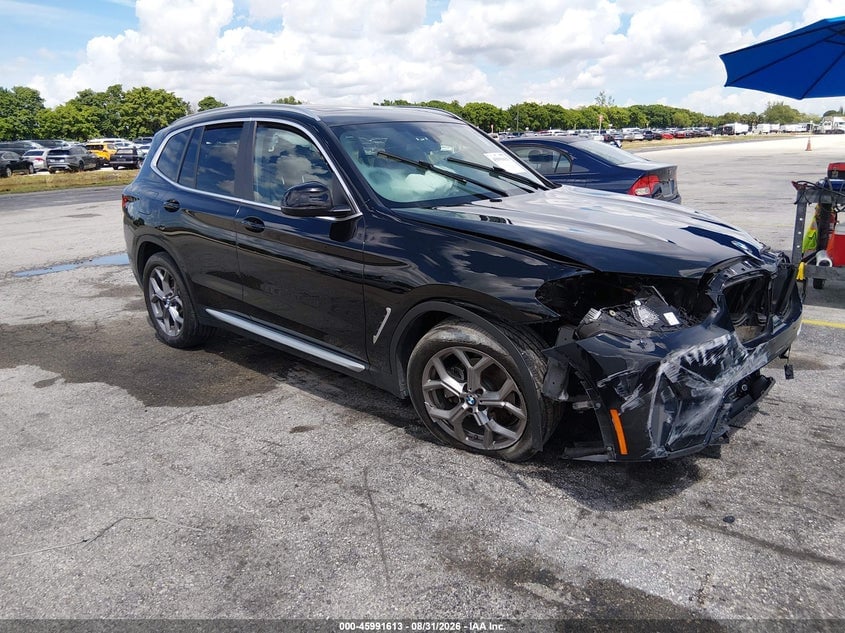 2022 BMW X3 XDRIVE30I | 5UX53DP09N9K31622 | UPCARS