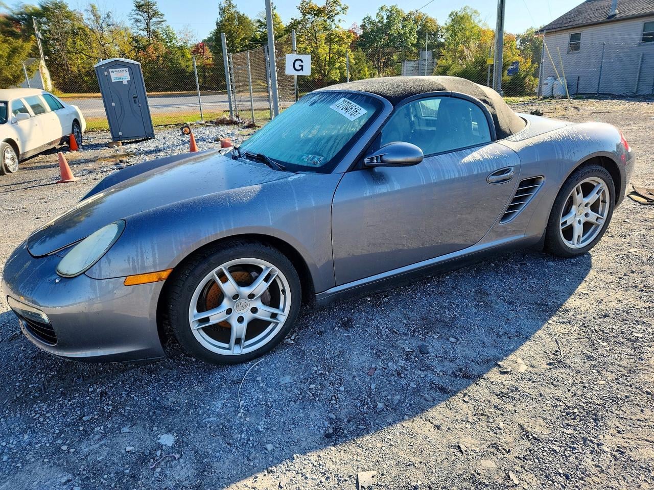 2005 PORSCHE BOXSTER | WP0CA29885U710939 | UPCARS
