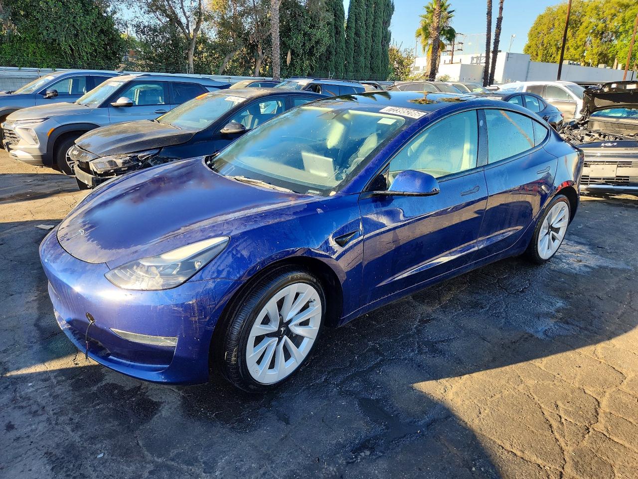 2022 TESLA MODEL 3 | 5YJ3E1EA3NF371622 | UPCARS
