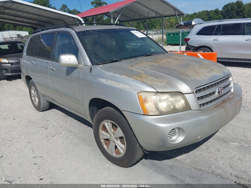 2003 TOYOTA HIGHLANDER V6 (A4) | JTEGF21A530075597 | UPCARS