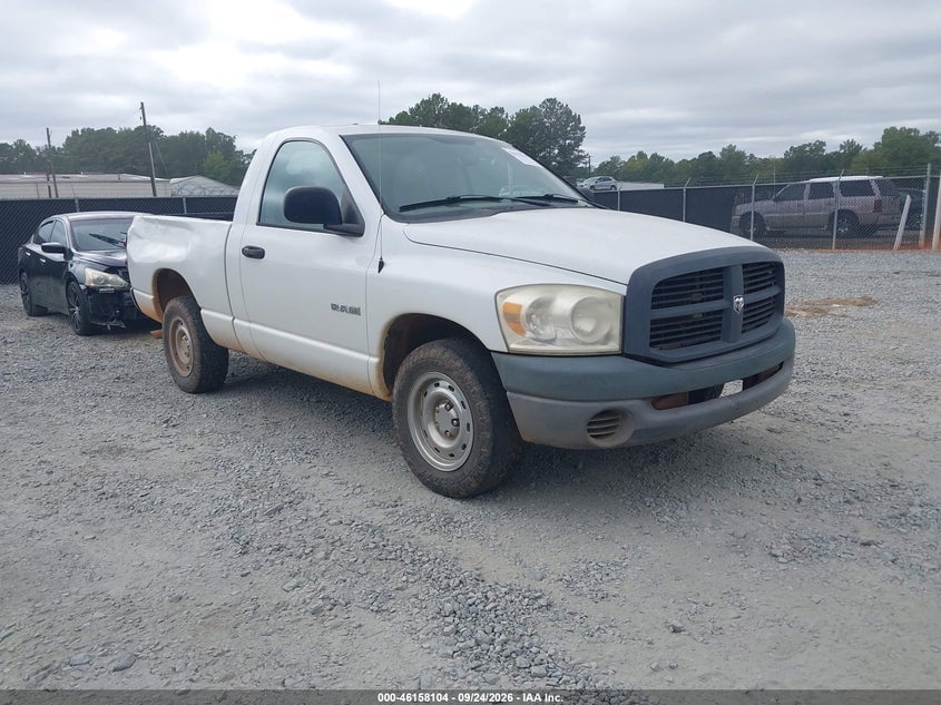 2008 DODGE RAM 1500 ST/SXT | 1D7HA16K18J114390 | UPCARS
