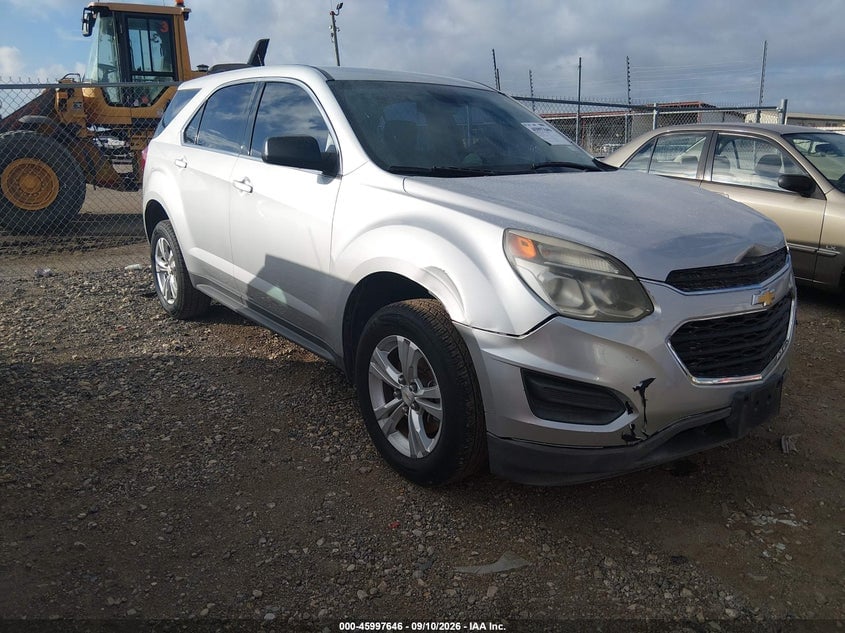 2017 CHEVROLET EQUINOX LS | 2GNALBEKXH1514835 | UPCARS