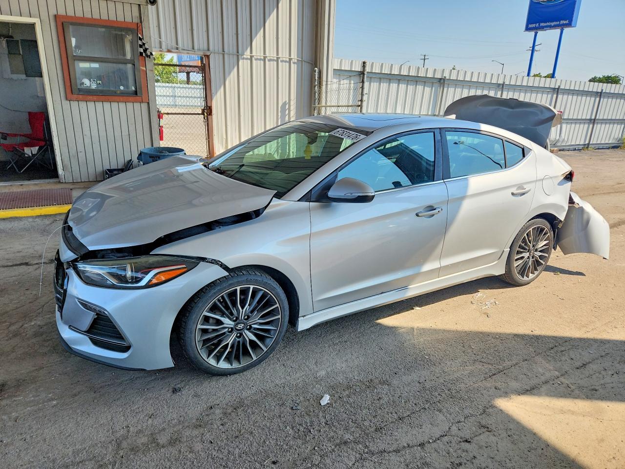 2018 HYUNDAI ELANTRA SPORT | KMHD04LB0JU552920 | UPCARS