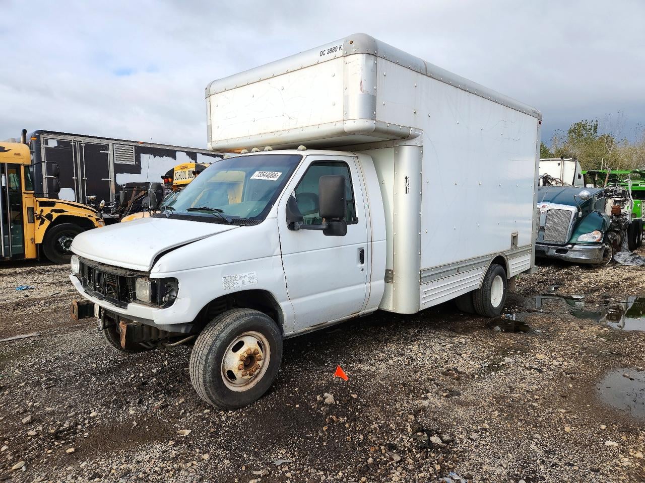 2007 FORD ECONOLINE BOX TRUCK | 1FDXE45S37DB14610 | UPCARS
