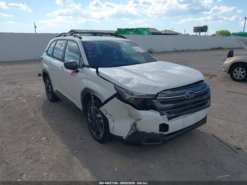 2025 SUBARU FORESTER LIMITED | JF2SLDRC8SH487586 | UPCARS