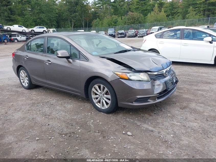 2012 HONDA CIVIC EX | 2HGFB2F87CH610671 | UPCARS