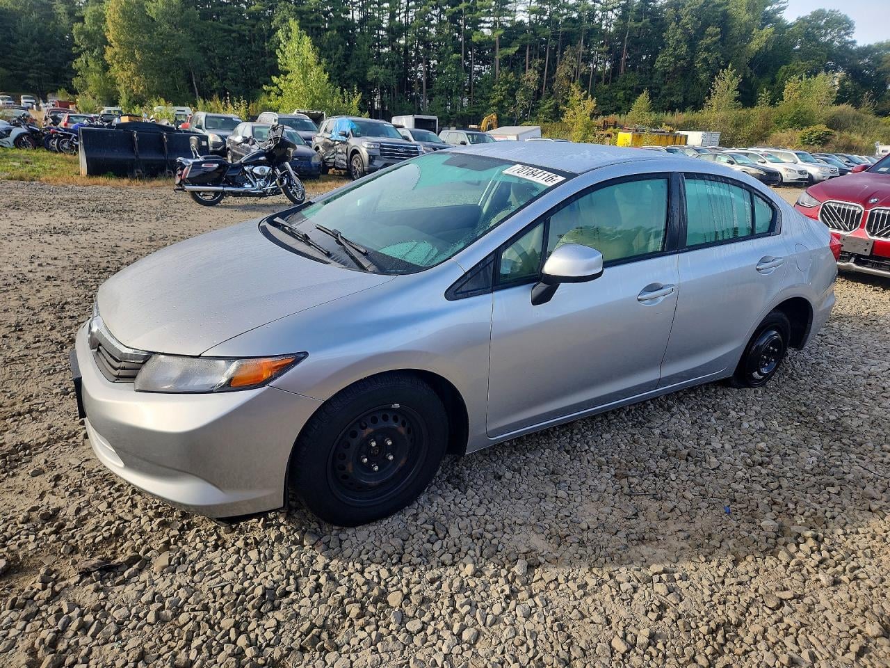 2012 HONDA CIVIC LX | 2HGFB2F54CH597674 | UPCARS