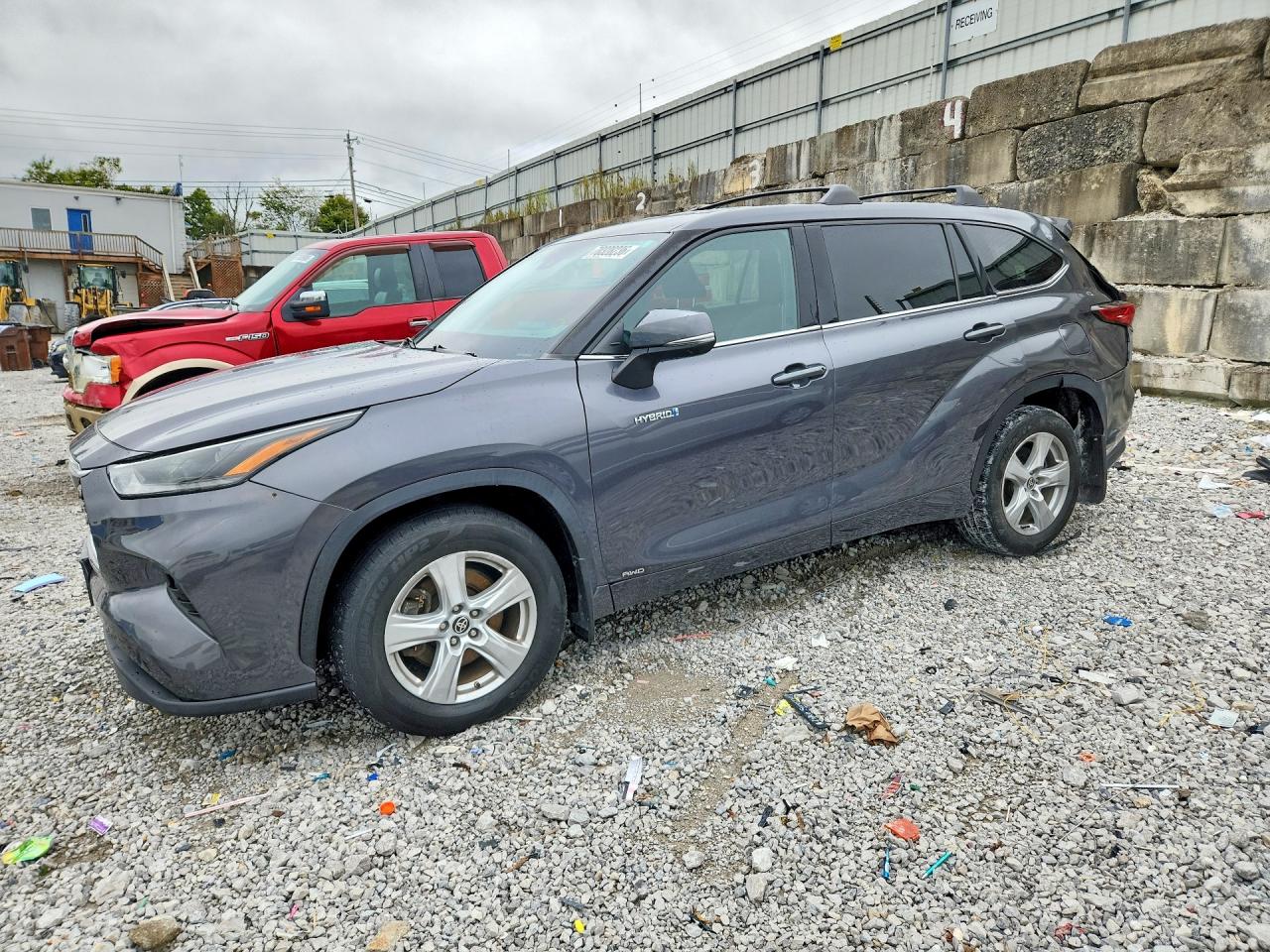 2021 TOYOTA HIGHLANDER HYBRID LE | 5TDBBRCH7MS514455 | UPCARS