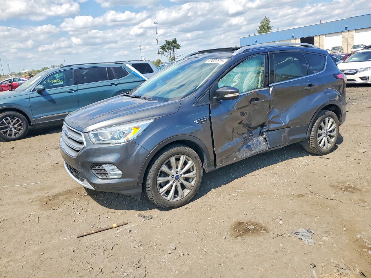 2017 FORD ESCAPE TITANIUM | 1FMCU9J98HUB78502 | UPCARS